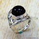 Black Onyx 925 Sterling Silver Ring (SJWR-3313)