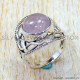 Rose Quartz 925 Sterling Silver Ring (SJWR-3314)