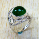 Green Onyx 925 Sterling Silver Ring (SJWR-3315)