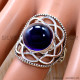 Amethyst 925 Sterling Silver Ring (SJWR-3317)
