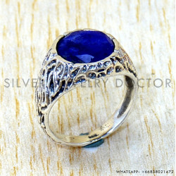 Sapphire 925 Sterling Silver Ring (SJWR-3320) Sapphire 925 Sterling Silver Ring (SJWR-3320)