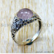 Rose Quartz 925 Sterling Silver Ring (SJWR-3321)