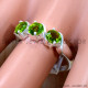 Peridot 925 Sterling Silver Ring (SJWR-3326) Peridot 925 Sterling Silver Ring (SJWR-3326)