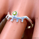 Peridot 925 Sterling Silver Ring (SJWR-3327) Peridot 925 Sterling Silver Ring (SJWR-3327)