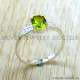 Peridot 925 Sterling Silver Ring (SJWR-3329) Peridot 925 Sterling Silver Ring (SJWR-3329)