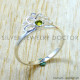 Peridot 925 Sterling Silver Ring (SJWR-3330)