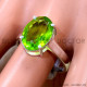 Peridot 925 Sterling Silver Ring (SJWR-3335)