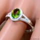 Peridot 925 Sterling Silver Ring (SJWR-3341)