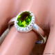 Peridot 925 Sterling Silver Ring (SJWR-3351)