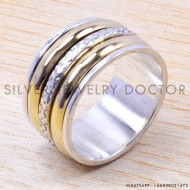 925 Sterling Silver & Brass Factory Direct Jewelry Wholesale Rings, crafted in India SJWR-35 925 Sterling Silver & Brass Factory Direct Jewelry Wholesale Rings, crafted in India SJWR-35