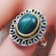 Malachite 925 Sterling Silver Ring (SJWR-363) Malachite 925 Sterling Silver Ring (SJWR-363)