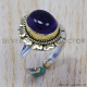 Amethyst 925 Sterling Silver Ring (SJWR-375)