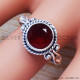 Ruby 925 Sterling Silver Ring (SJWR-446)