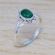 925 Sterling Silver Green Onyx Gemstone Jewelry Factory Direct Finger Rings SJWR-463