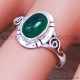 Green Onyx 925 Sterling Silver Ring (SJWR-464) Green Onyx 925 Sterling Silver Ring (SJWR-464)