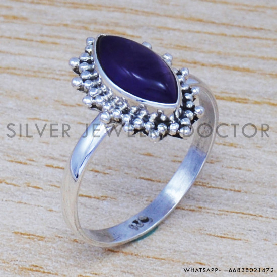 Amethyst 925 Sterling Silver Ring (SJWR-488) Amethyst 925 Sterling Silver Ring (SJWR-488)