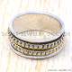 Beautiful Handmade 925 Sterling Silver & Brass Jewelry Magnificent Rings, made in Thailand SJWR-49 Beautiful Handmade 925 Sterling Silver & Brass Jewelry Magnificent Rings, made in Thailand SJWR-49