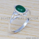 Green Onyx 925 Sterling Silver Ring (SJWR-505) Green Onyx 925 Sterling Silver Ring (SJWR-505)