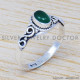 Green Onyx 925 Sterling Silver Ring (SJWR-518) Green Onyx 925 Sterling Silver Ring (SJWR-518)