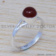 Carnelian 925 Sterling Silver Ring (SJWR-543)