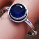 Sapphire 925 Sterling Silver Ring (SJWR-570) Sapphire 925 Sterling Silver Ring (SJWR-570)