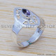 Amethyst 925 Sterling Silver Ring (SJWR-576) Amethyst 925 Sterling Silver Ring (SJWR-576)