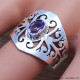 Amethyst 925 Sterling Silver Ring (SJWR-577) Amethyst 925 Sterling Silver Ring (SJWR-577)