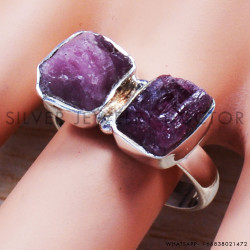Ruby 925 Sterling Silver Ring (SJWR-592) Ruby 925 Sterling Silver Ring (SJWR-592)