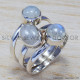 Rainbow Moonstone 925 Sterling Silver Ring (SJWR-598) Rainbow Moonstone 925 Sterling Silver Ring (SJWR-598)