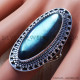 Labradorite 925 Sterling Silver Ring (SJWR-625)
