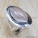 Rose Quartz 925 Sterling Silver Ring (SJWR-635) Rose Quartz 925 Sterling Silver Ring (SJWR-635)