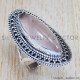 Rose Quartz 925 Sterling Silver Ring (SJWR-637) Rose Quartz 925 Sterling Silver Ring (SJWR-637)
