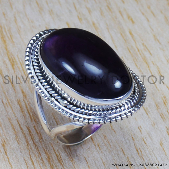 Amethyst 925 Sterling Silver Ring (SJWR-639) Amethyst 925 Sterling Silver Ring (SJWR-639)