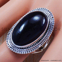 Amethyst 925 Sterling Silver Ring (SJWR-639)