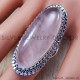 Rose Quartz 925 Sterling Silver Ring (SJWR-644) Rose Quartz 925 Sterling Silver Ring (SJWR-644)