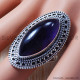 Amethyst 925 Sterling Silver Ring (SJWR-645) Amethyst 925 Sterling Silver Ring (SJWR-645)