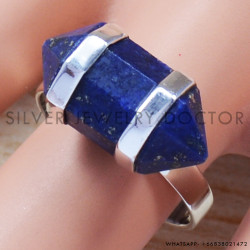 Lapis Lazuli 925 Sterling Silver Ring (SJWR-652)