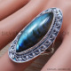 Labradorite 925 Sterling Silver Ring (SJWR-664) Labradorite 925 Sterling Silver Ring (SJWR-664)
