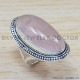 Rose Quartz 925 Sterling Silver Ring (SJWR-676) Rose Quartz 925 Sterling Silver Ring (SJWR-676)