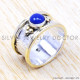 Lapis Lazuli 925 Sterling Silver Ring (SJWR-71) Lapis Lazuli 925 Sterling Silver Ring (SJWR-71)