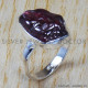 Garnet 925 Sterling Silver Ring (SJWR-738) Garnet 925 Sterling Silver Ring (SJWR-738)
