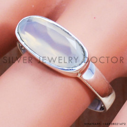 Opal 925 Sterling Silver Ring (SJWR-752)