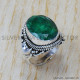 Emerald 925 Sterling Silver Ring (SJWR-765) Emerald 925 Sterling Silver Ring (SJWR-765)