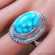 Turquoise 925 Sterling Silver Ring (SJWR-771) Turquoise 925 Sterling Silver Ring (SJWR-771)