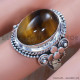 Tiger Eye 925 Sterling Silver Ring (SJWR-784) Tiger Eye 925 Sterling Silver Ring (SJWR-784)