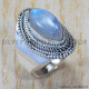 Rainbow Moonstone 925 Sterling Silver Ring (SJWR-793) Rainbow Moonstone 925 Sterling Silver Ring (SJWR-793)