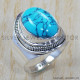 Turquoise 925 Sterling Silver Ring (SJWR-797) Turquoise 925 Sterling Silver Ring (SJWR-797)