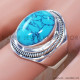 Turquoise 925 Sterling Silver Ring (SJWR-797) Turquoise 925 Sterling Silver Ring (SJWR-797)