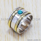 Turquoise 925 Sterling Silver Ring (SJWR-81)