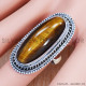 Tiger Eye 925 Sterling Silver Ring (SJWR-850)